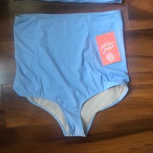 Kortni Jeane powder blue high waist bottoms